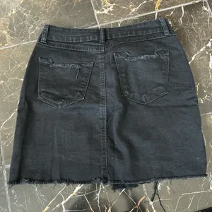 Black Denim Skirt thumbnail 2