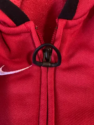 Nike Vintage Red Zip Up Hoodie Jacket thumbnail 6