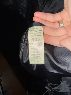 Max Studio Leather Jacket Faux thumbnail 3