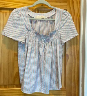 Anthropologie Isabelle Sinclaire stripe Top S thumbnail 1