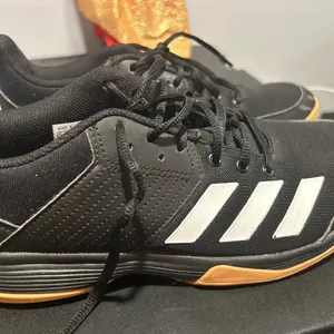 Adidas Black and White Athletic Shoes thumbnail 1