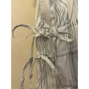 Rails Julia Dress West Seaport Stripe Cotton Midi XL thumbnail 2