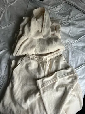 Topshop Pale Yellow Oversized Sweatset.  thumbnail 3