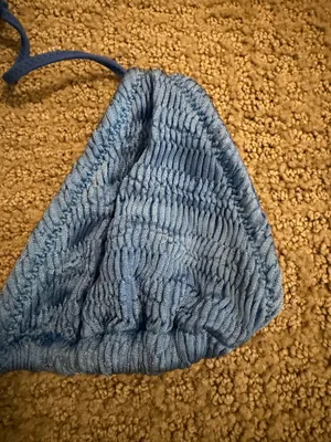 TRIANGL vinca blue bikini top thumbnail 2