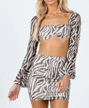 Princess Polly Set Two-Piece Skirt thumbnail 1