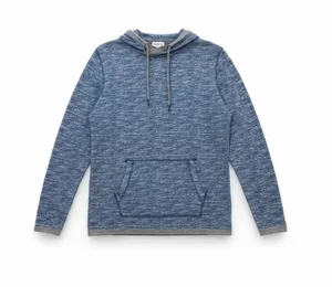 Hollister California Lightweight Pullover Hoodie Women’s Large Blue Space Dye thumbnail 1