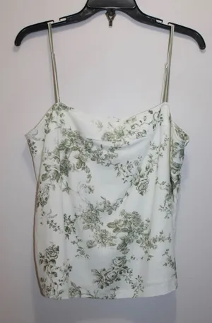 Antonio Melani Top White with flowers thumbnail 1