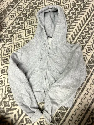 Brandy Melville Cropped Zip Up thumbnail 1
