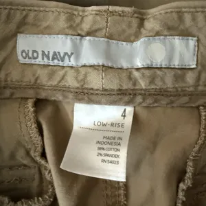 OLD NAVY Y2K Khaki Low Rise‎ Cargo Pants Pockets 2000s Women's 4 thumbnail 6