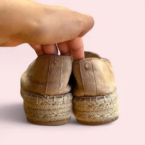 Beige suede Sam Edelman espadrilles thumbnail 3