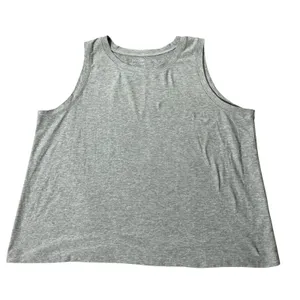 Beyond Yoga Heathered Grey Muscle Tank Top Womens Medium Relaxed Fit LWSD4352 thumbnail 1