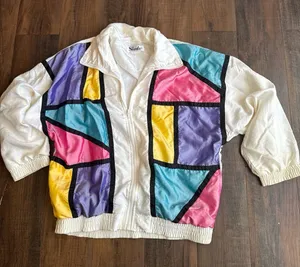 Vintage 90s Slade Colorblock Windbreaker Jacket thumbnail 1