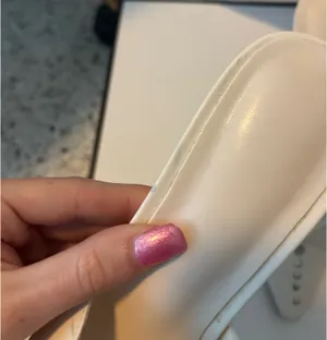 White Heels Size 6.5 thumbnail 4