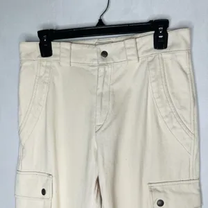 Isabel Marant Evalia Tapered Cotton Cargo Pants‎ thumbnail 6