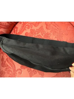 Life is Good Black Waist Pack Fanny Pack with Blue Logo thumbnail 2