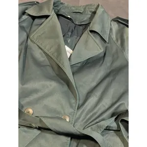 Worthington‎ Women's Double-breasted trenchcoat thermal light size 16 green thumbnail 6