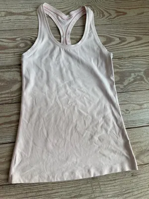 Lululemon Cool Racerback Tank Light Pink size 4 thumbnail 1
