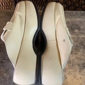 Free People Cream Loafer Slip On Shoes Size 38 thumbnail 5