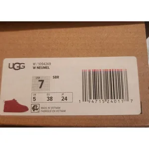 UGG Neumel Chukka Boots Suede Lace Up Casual‎ Shoes Red Clay thumbnail 8
