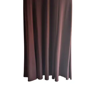 Focus Size 14 V-Neck Business Stylist Casual Sleeveless Maxi Dress Brown thumbnail 5