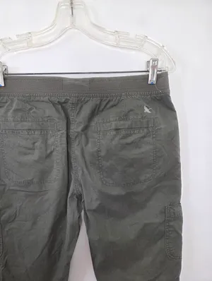 Eddie Bauer Women's Laid-back Twill Jogger Pant Dark Cool Green Size 8 Medium thumbnail 7