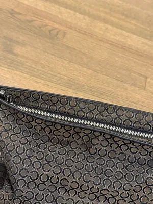 Coach Y2K Madison OP Art Pearlescent Signature Large Handbag thumbnail 7