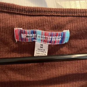 Urban Outfitters Brown Ribbed V-Neck Bodysuit thumbnail 2