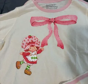 PacSun Strawberry Shortcake Pink Bow Long Sleeve thumbnail 2