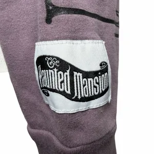 Disney Haunted Mansion Madame Leota Crop Rugby Polo Shirt Women M Gothic thumbnail 6