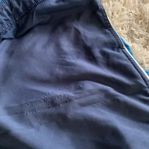 Nike Y2K Vintage Style Navy Blue Swim Shorts Swim Trunks w/ Elastic Drawstring Waist thumbnail 6