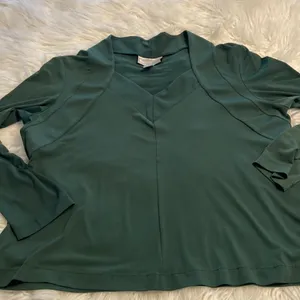 George Simonton Women’s long sleeves shirt size XL color green length 34” thumbnail 5