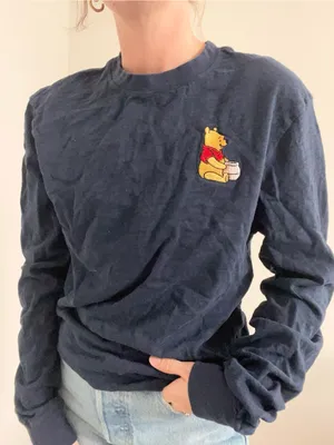 Disney Winnie the Pooh Navy Long-Sleeve Top thumbnail 1