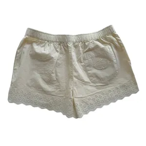 Madhappy Eyelet Boxer Short Size Small Vanilla Cotton Comfort Scallop Edge thumbnail 5