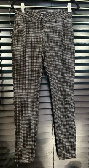 Skinny Collection Skinny Fit Pants Gray White Prince of Wales Check thumbnail 1
