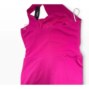 Lulus Pink Fuchsia Wide Leg Jumpsuit Womens Size Medium thumbnail 3