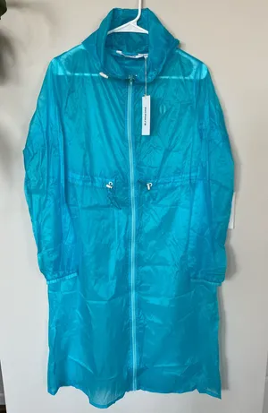 NWT ZUCZUG Women’s Sun protection Lightweight Windbreaker Long Jacket Blue 2 thumbnail 1