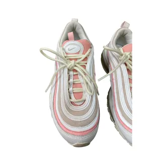 Nike Air Max 97 Womens Summit White coral low top sneakers size 8.5 SKU 8975 thumbnail 12