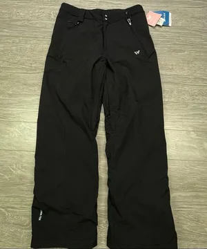 White Sierra Womens New Snow Pants Black M thumbnail 2