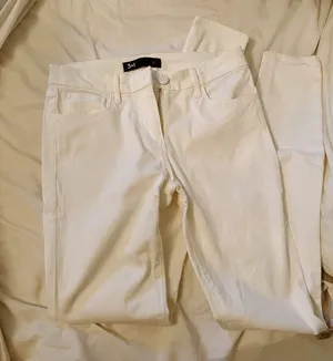 AGOLDE 3x1 White Skinny Jeans thumbnail 1