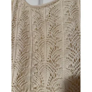 Reformation Crochet Tank Top Knit Scalloped Cottagecore Festival Western Organic thumbnail 3