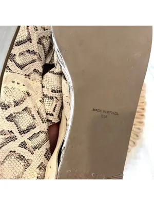 Matisse x AmuseSociety Runway Platform Sandal in Snakeskin Size 9 thumbnail 10