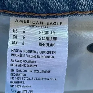 NWOT American Eagle Rainbow Button Down Blue A-Line Women’s Skirt SZ 6 #1314 thumbnail 11