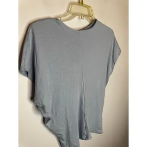 OGL Dew Sky Blue Short Sleeve Top Soft Stretch Minimalist Tee Medium M New thumbnail 3