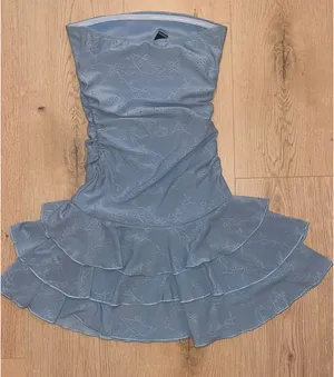 Windsor Light Blue Mini Dress thumbnail 3