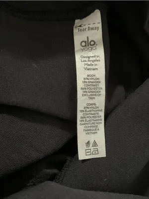 Alo High Waist Moto Leggings Womens Size Medium thumbnail 5