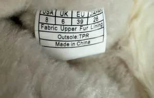 Women's Brown Suede Winter Boots with Cream Fur Trim thumbnail 6