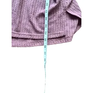 Umgee Women's Tan & Pink Loose Fitting Top thumbnail 5