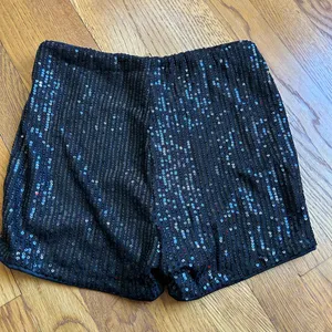Sequin Black Women's Shorts Size XS thumbnail 2