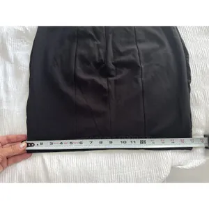 NWT H&M Little Black Dress Emroidery Tank Short Cocktail Going Out Club Mini thumbnail 8