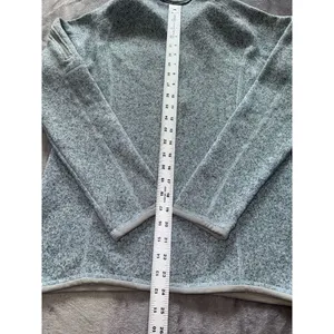 Patagonia‎ Women's Better Sweater Blue Heather 1/4 Zip Up Size M thumbnail 8